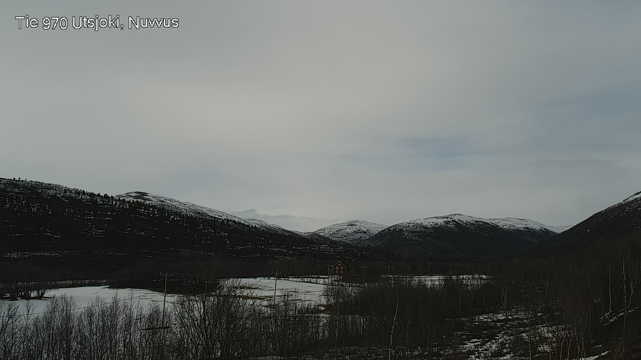 Weather Camera Image Väg 970 Utsjoki, Nuvvus, Utsjoki, Lappi