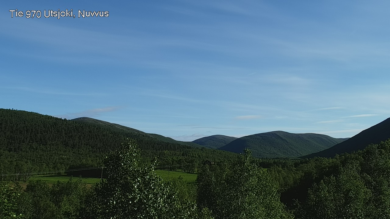 Weather Camera Image Väg 970 Utsjoki, Nuvvus, Utsjoki, Lappi