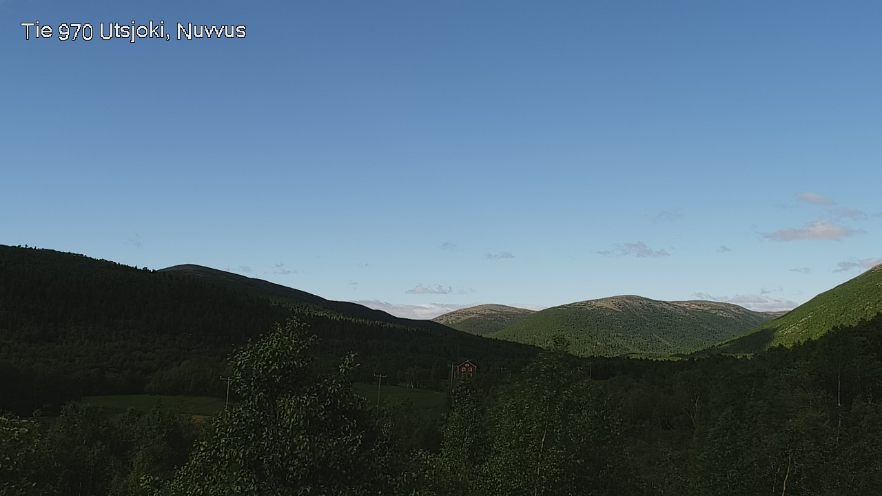 Weather Camera Image Väg 970 Utsjoki, Nuvvus, Utsjoki, Lappi