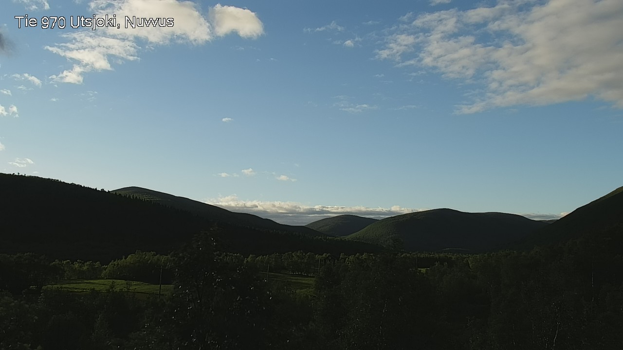 Weather Camera Image Väg 970 Utsjoki, Nuvvus, Utsjoki, Lappi