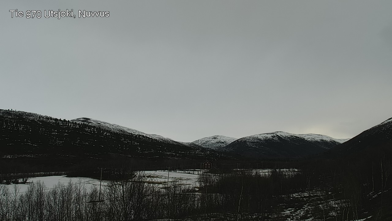 Weather Camera Image Väg 970 Utsjoki, Nuvvus, Utsjoki, Lappi