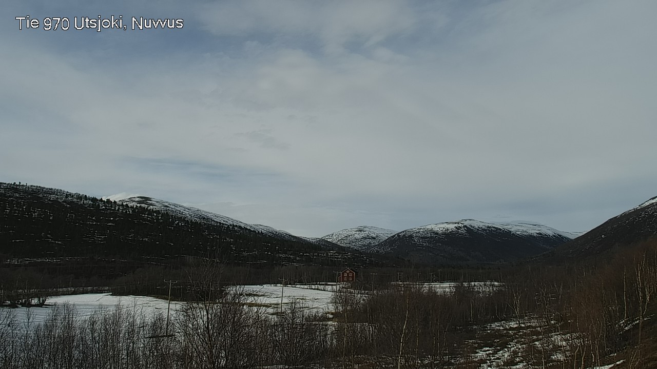 Weather Camera Image Väg 970 Utsjoki, Nuvvus, Utsjoki, Lappi