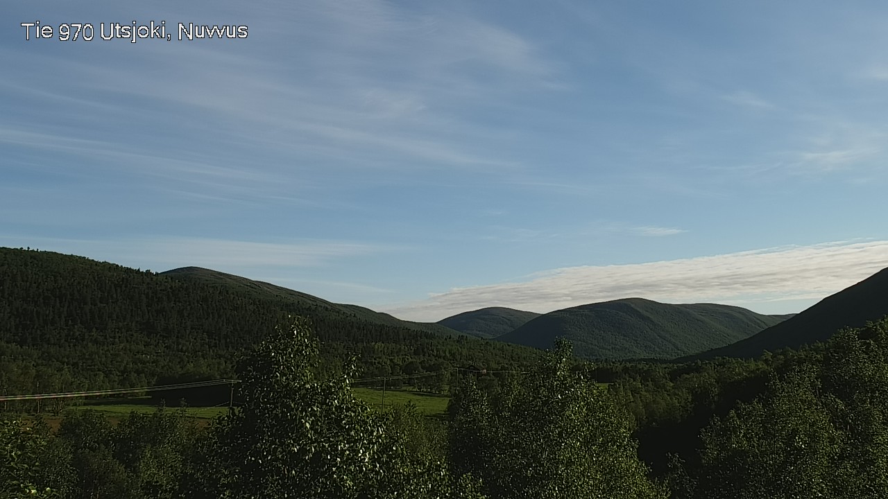 Weather Camera Image Väg 970 Utsjoki, Nuvvus, Utsjoki, Lappi