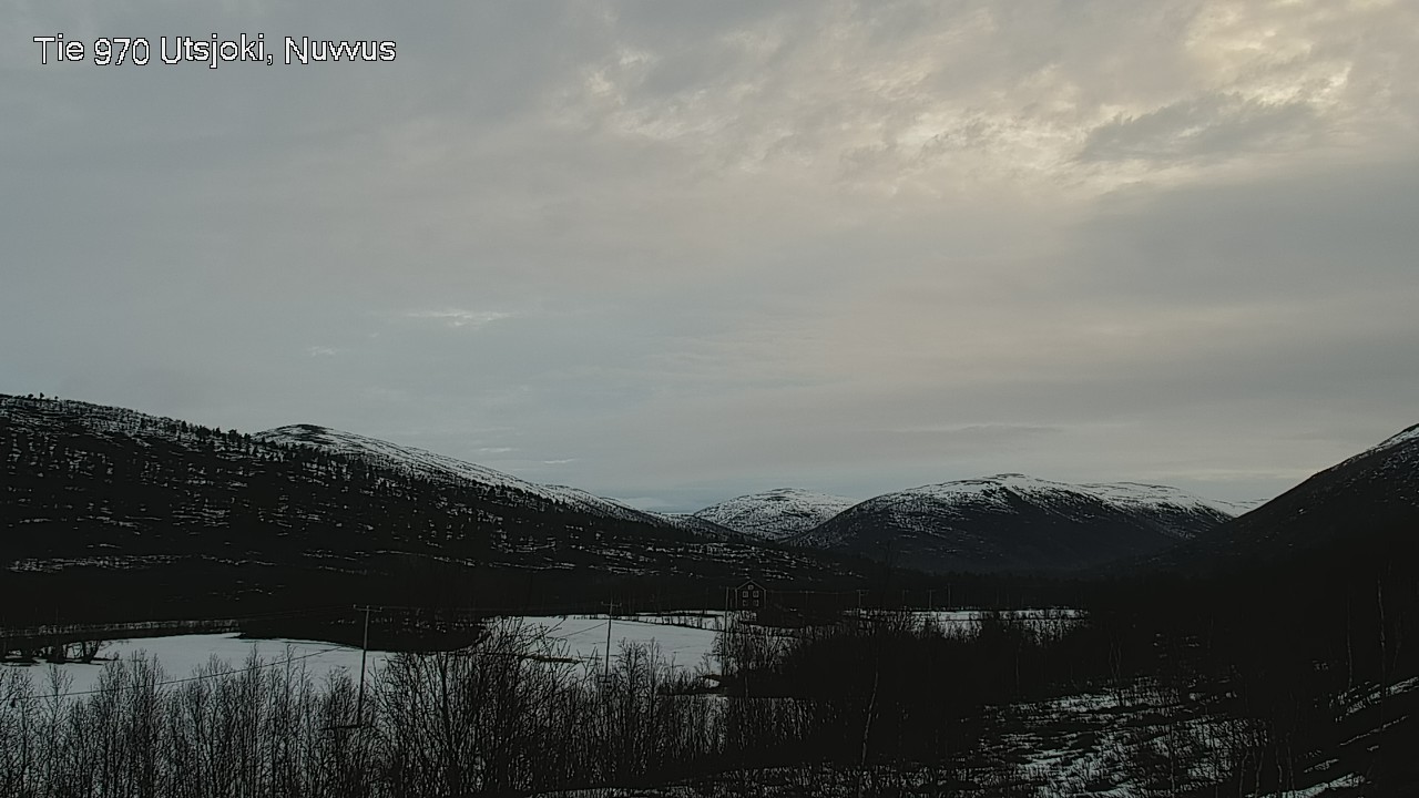 Weather Camera Image Väg 970 Utsjoki, Nuvvus, Utsjoki, Lappi