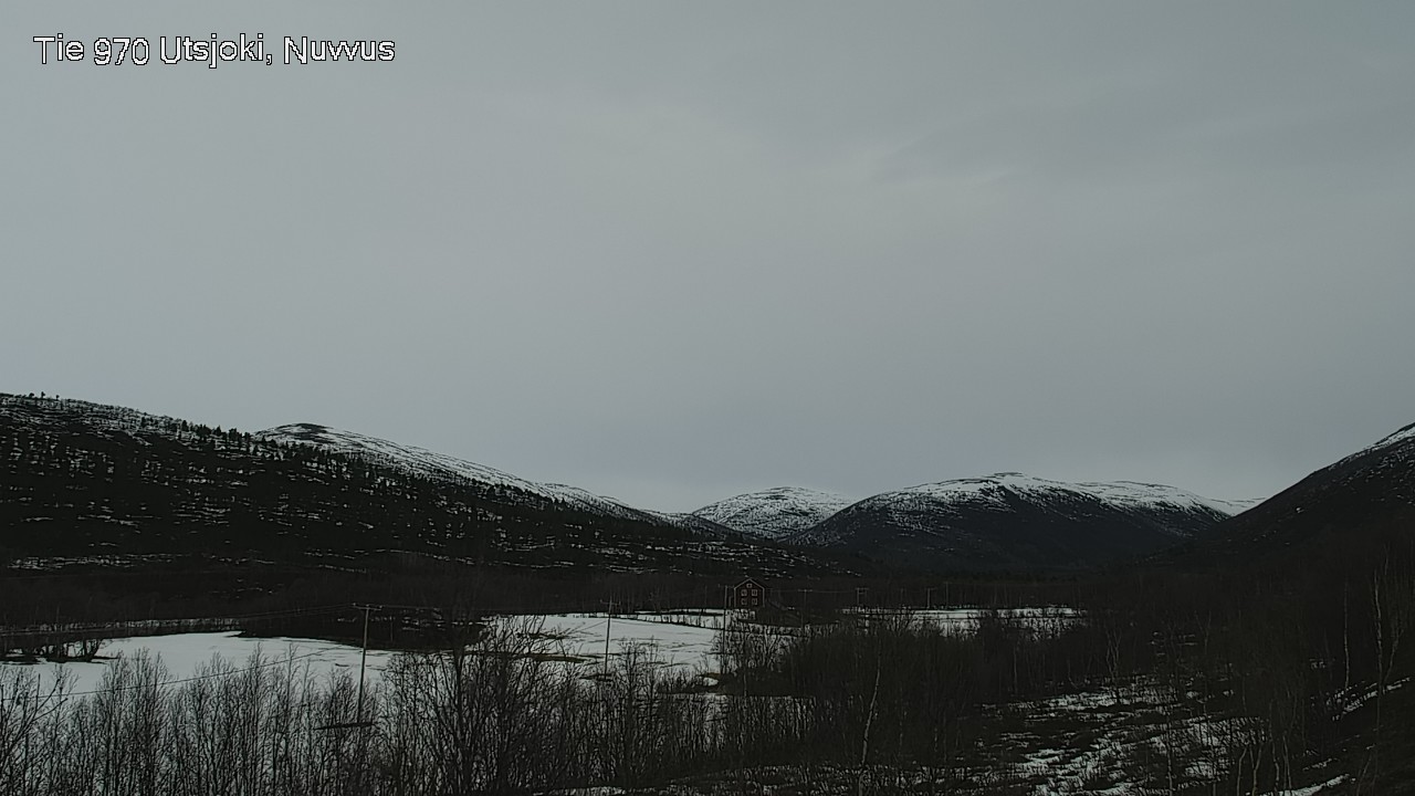 Weather Camera Image Väg 970 Utsjoki, Nuvvus, Utsjoki, Lappi