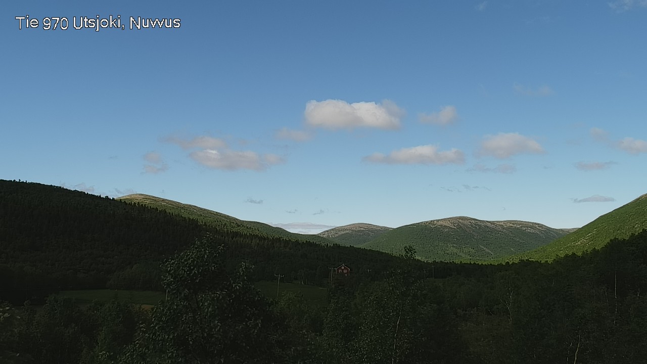 Weather Camera Image Väg 970 Utsjoki, Nuvvus, Utsjoki, Lappi