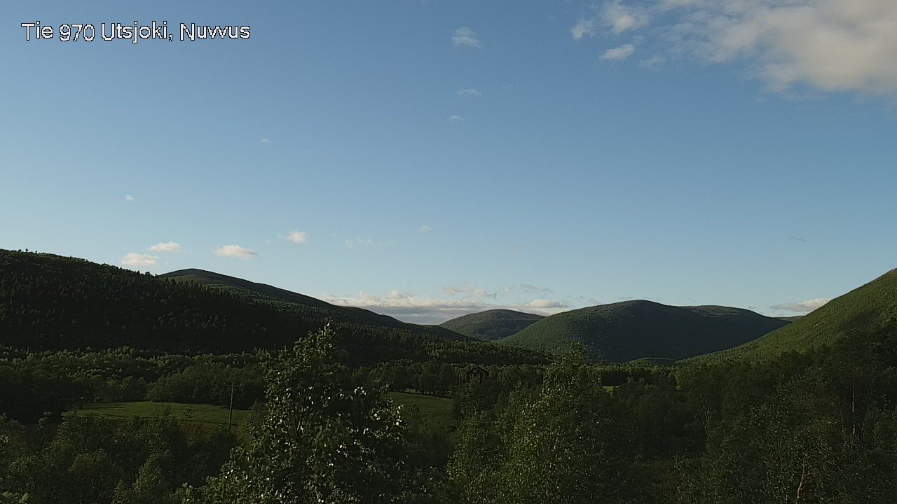 Weather Camera Image Väg 970 Utsjoki, Nuvvus, Utsjoki, Lappi