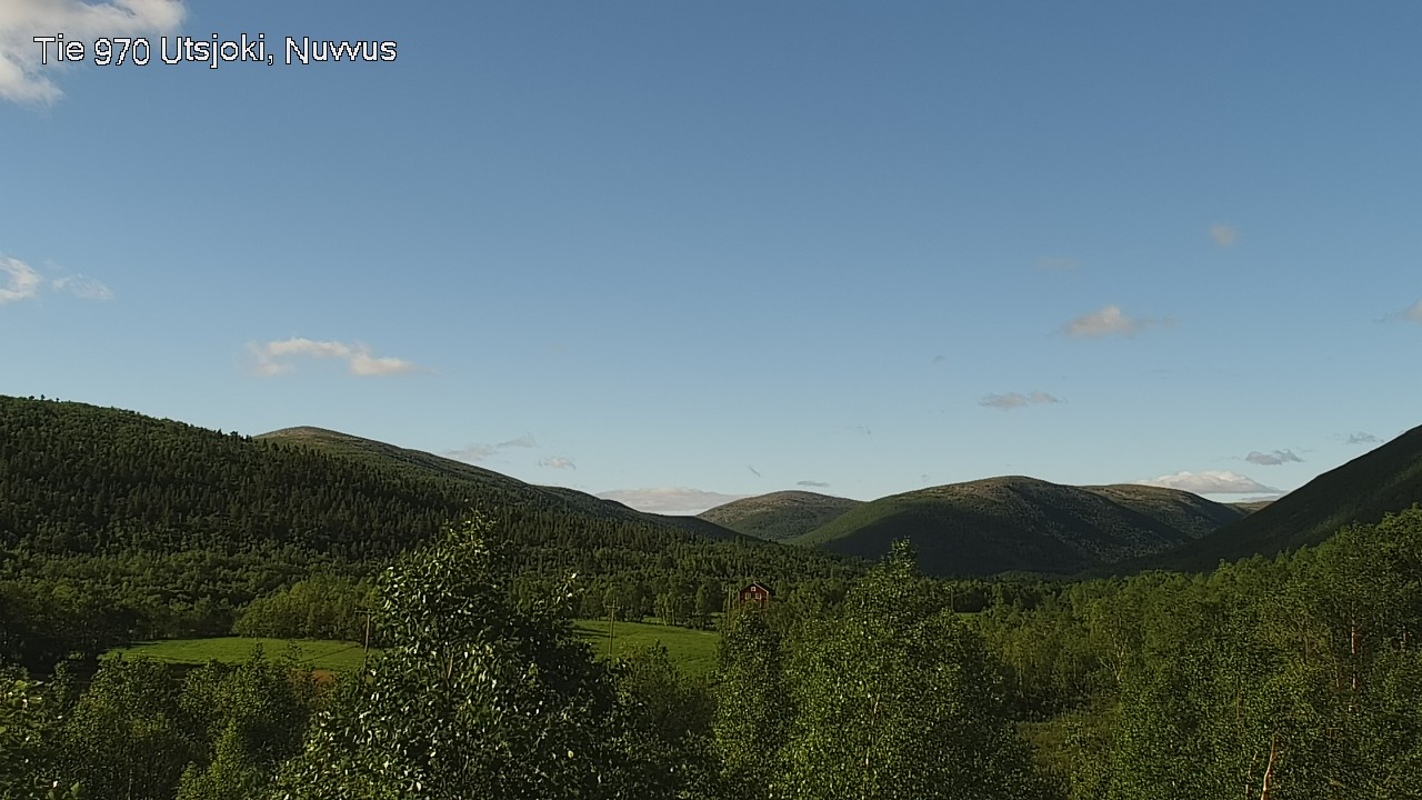 Weather Camera Image Väg 970 Utsjoki, Nuvvus, Utsjoki, Lappi