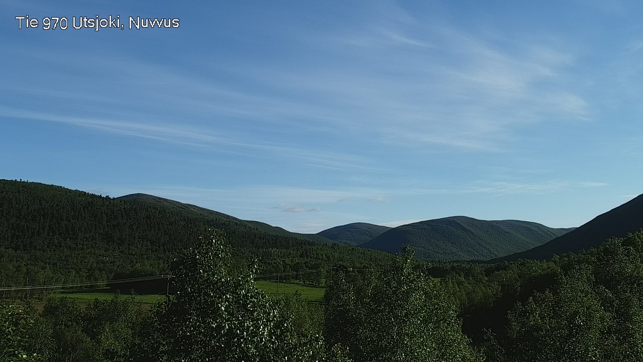 Weather Camera Image Väg 970 Utsjoki, Nuvvus, Utsjoki, Lappi