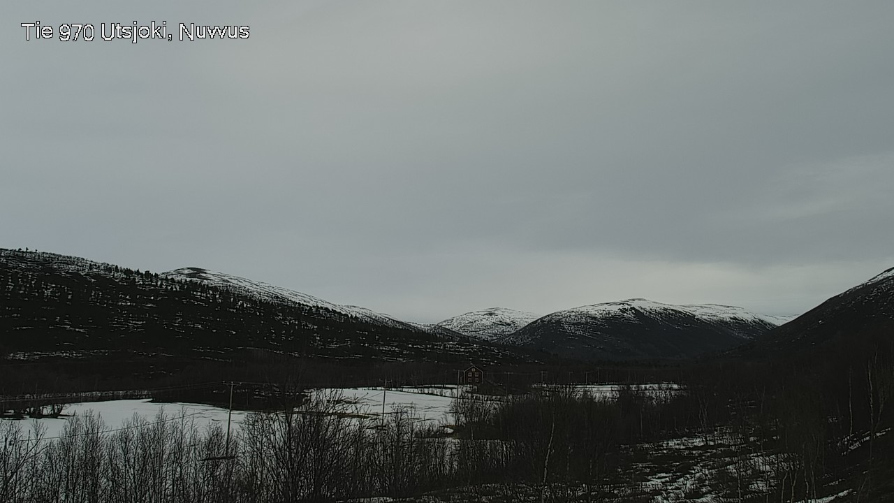Weather Camera Image Väg 970 Utsjoki, Nuvvus, Utsjoki, Lappi