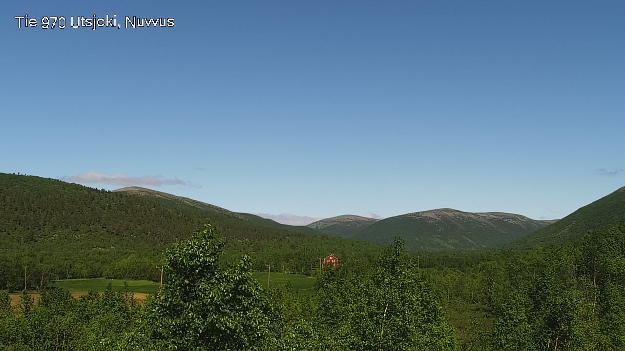 Weather Camera Image Väg 970 Utsjoki, Nuvvus, Utsjoki, Lappi