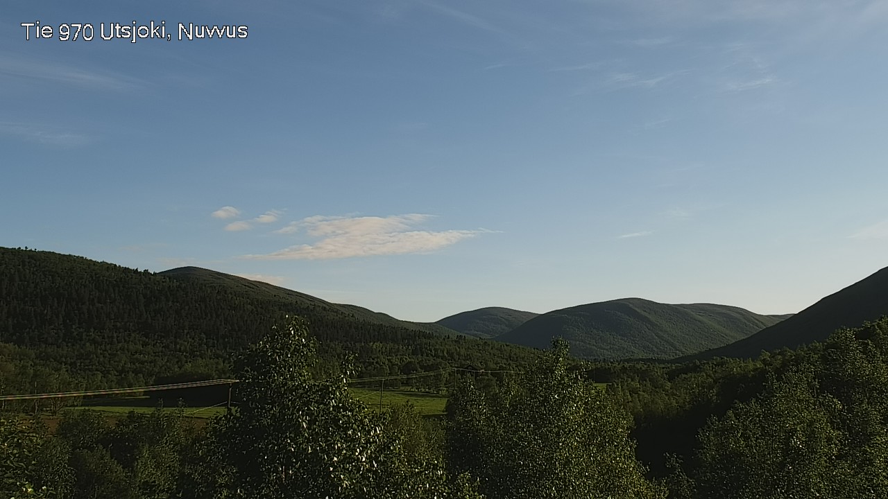 Weather Camera Image Väg 970 Utsjoki, Nuvvus, Utsjoki, Lappi