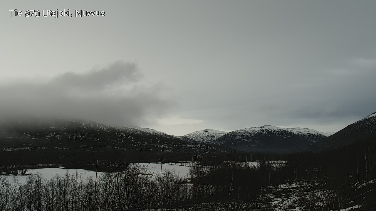 Weather Camera Image Väg 970 Utsjoki, Nuvvus, Utsjoki, Lappi