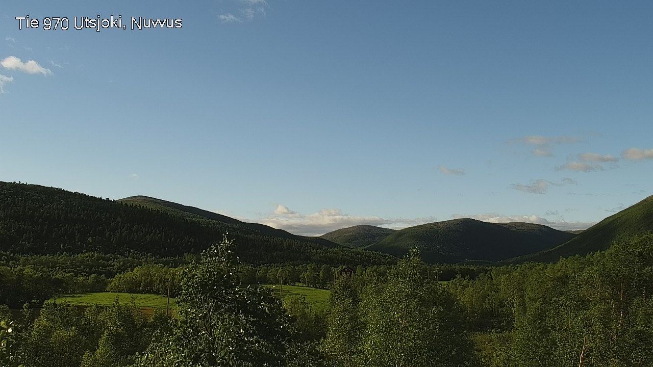 Weather Camera Image Väg 970 Utsjoki, Nuvvus, Utsjoki, Lappi