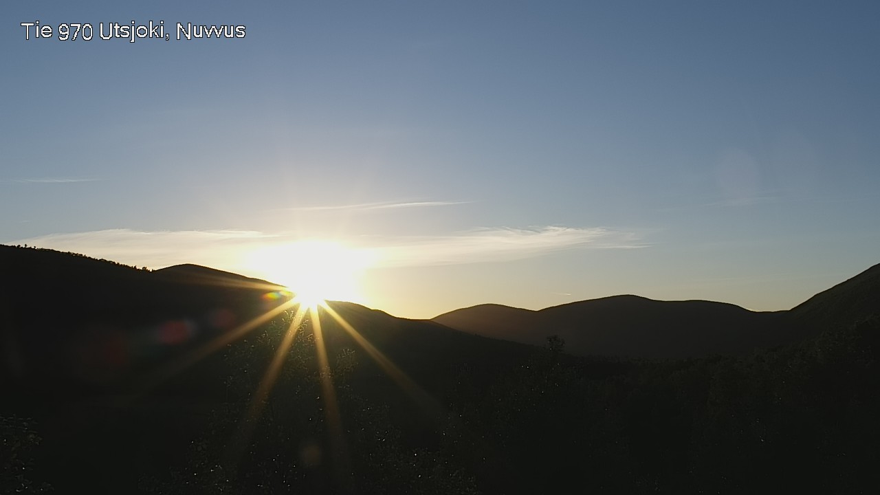 Weather Camera Image Väg 970 Utsjoki, Nuvvus, Utsjoki, Lappi