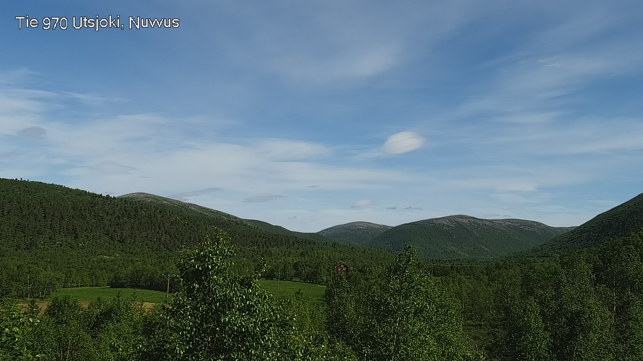 Weather Camera Image Väg 970 Utsjoki, Nuvvus, Utsjoki, Lappi