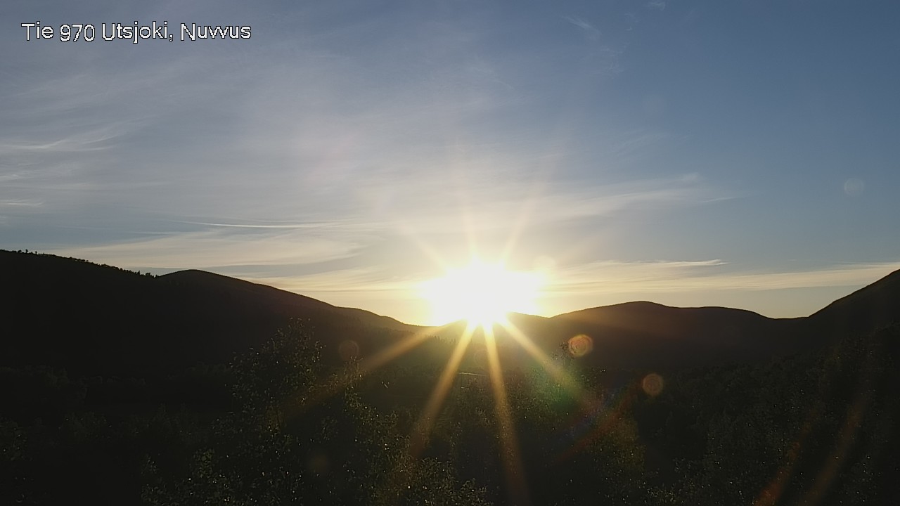 Weather Camera Image Väg 970 Utsjoki, Nuvvus, Utsjoki, Lappi