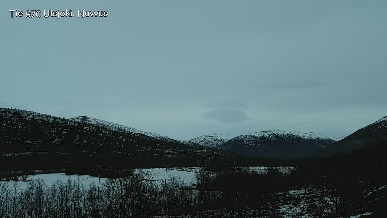 Weather Camera Image Väg 970 Utsjoki, Nuvvus, Utsjoki, Lappi