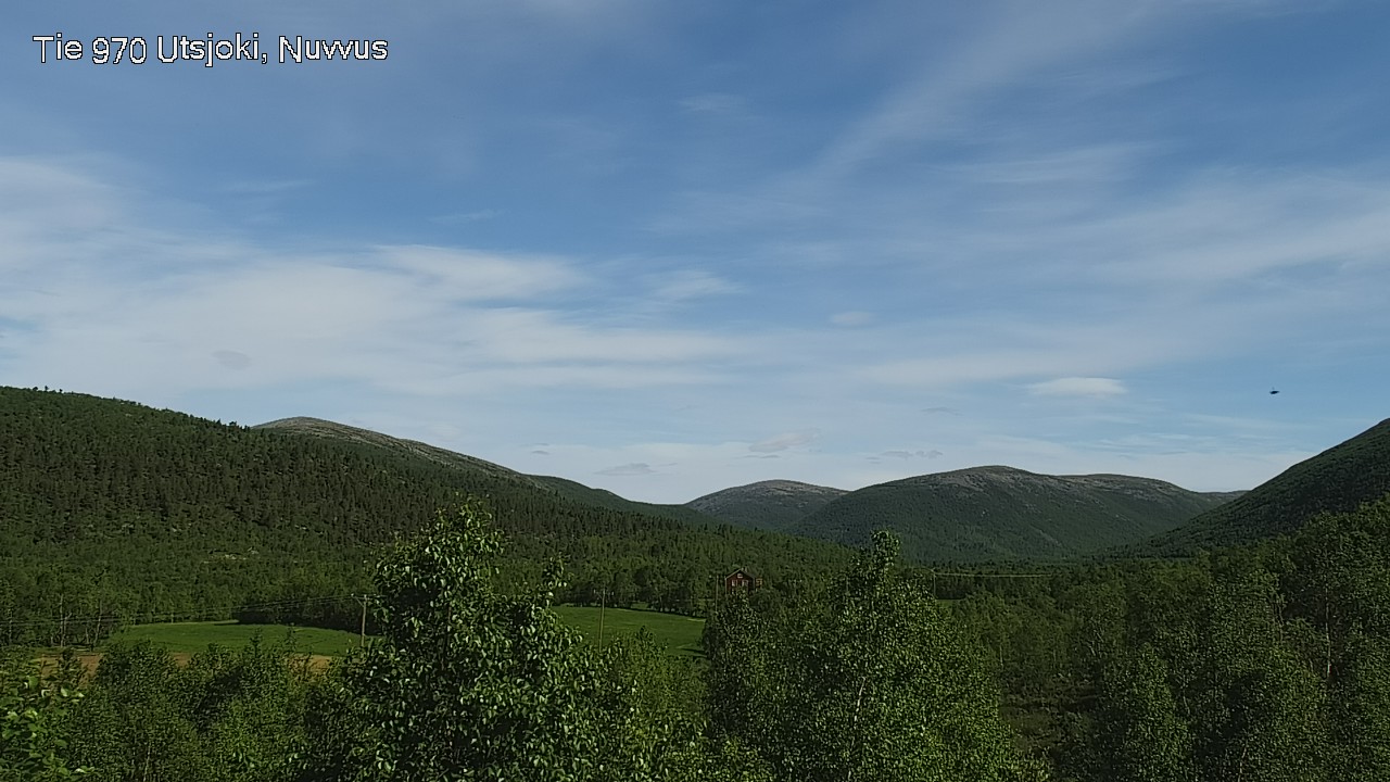Weather Camera Image Väg 970 Utsjoki, Nuvvus, Utsjoki, Lappi