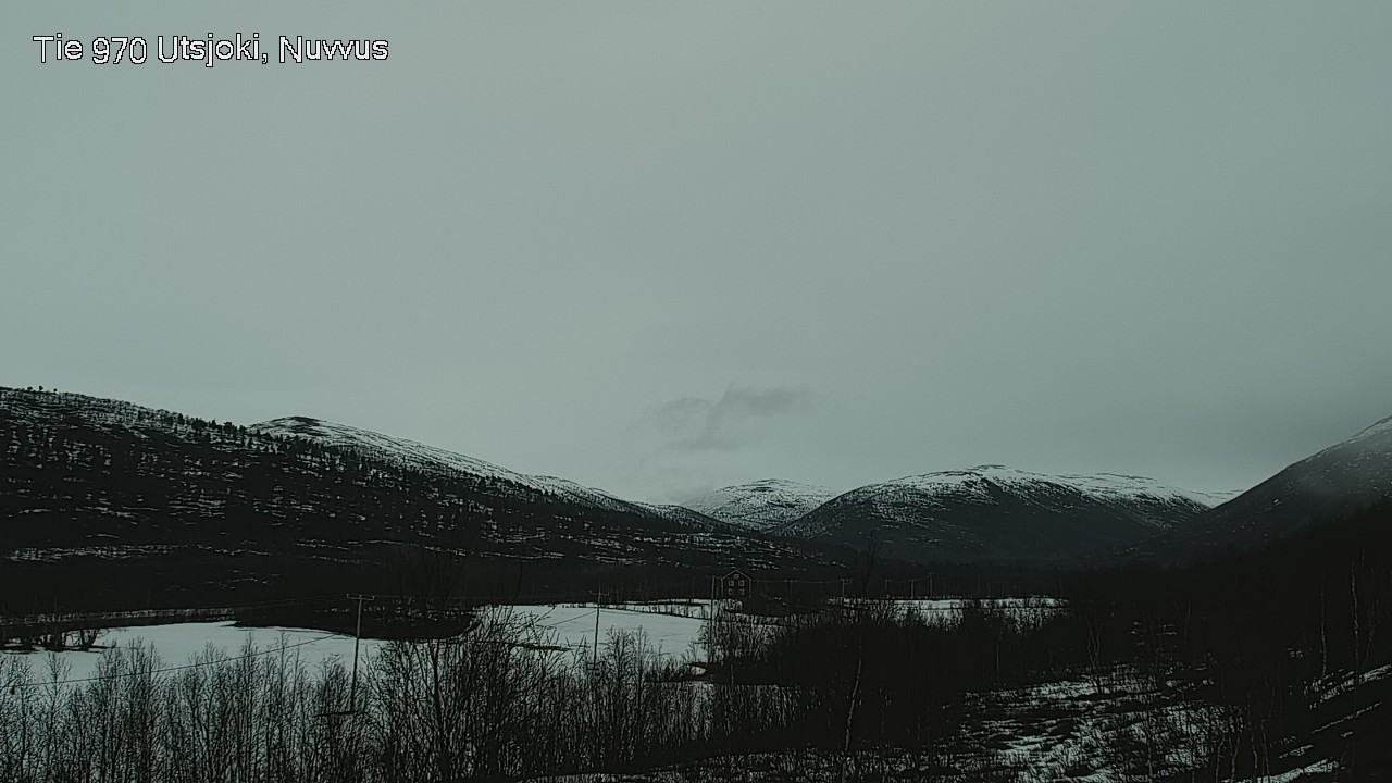 Weather Camera Image Väg 970 Utsjoki, Nuvvus, Utsjoki, Lappi