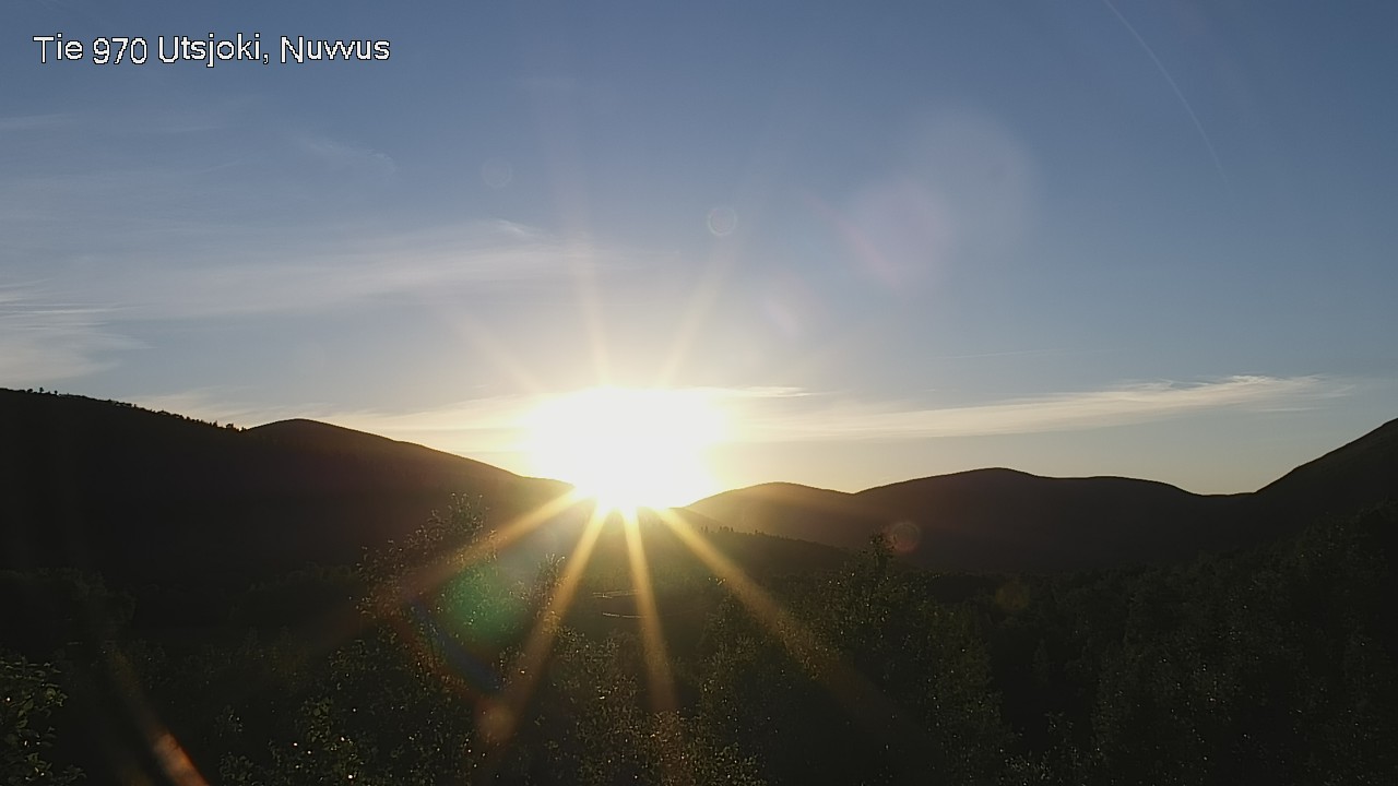 Weather Camera Image Väg 970 Utsjoki, Nuvvus, Utsjoki, Lappi