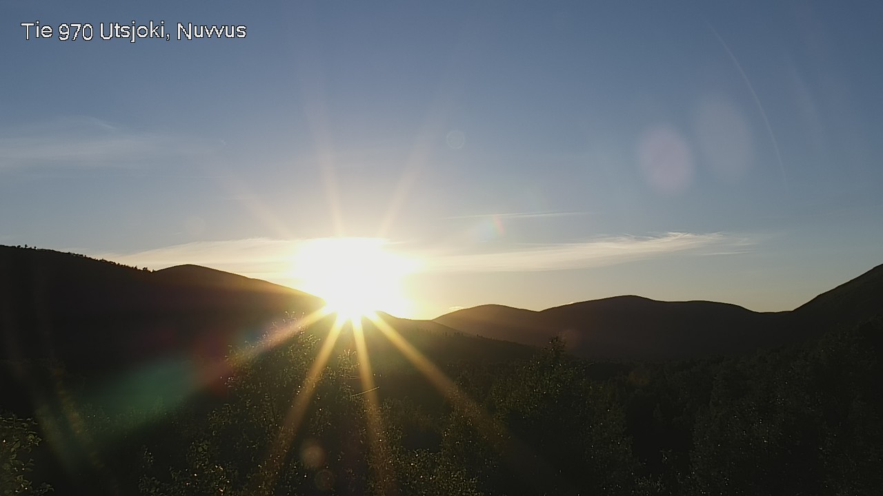 Weather Camera Image Väg 970 Utsjoki, Nuvvus, Utsjoki, Lappi
