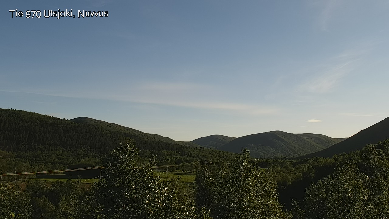 Weather Camera Image Väg 970 Utsjoki, Nuvvus, Utsjoki, Lappi