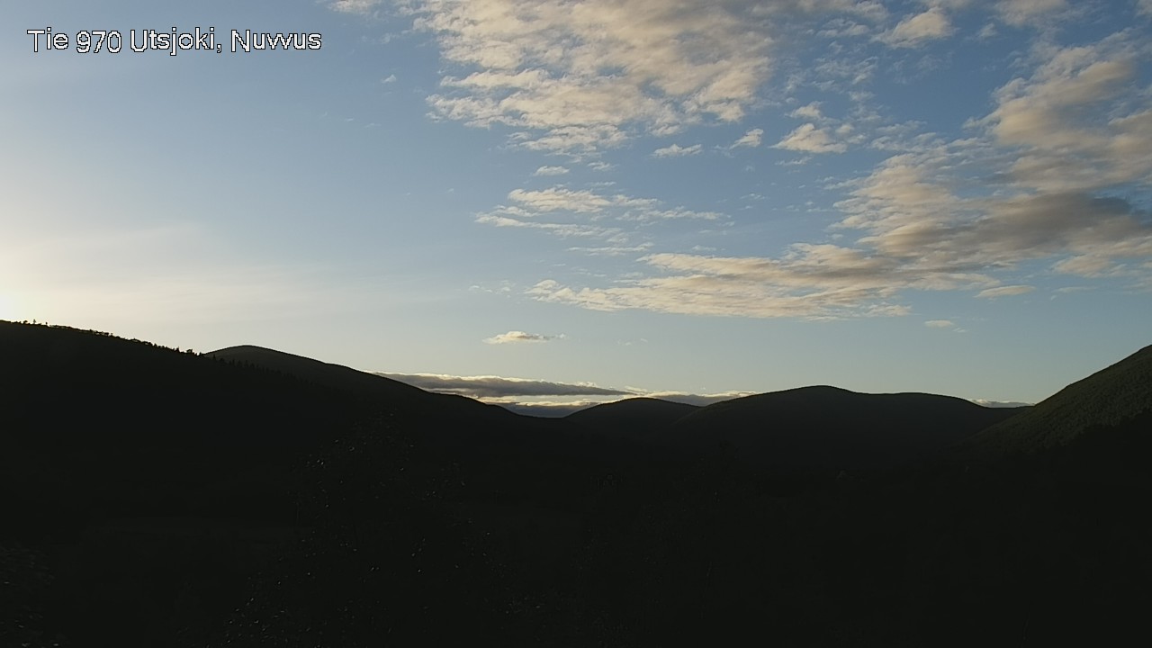 Weather Camera Image Väg 970 Utsjoki, Nuvvus, Utsjoki, Lappi