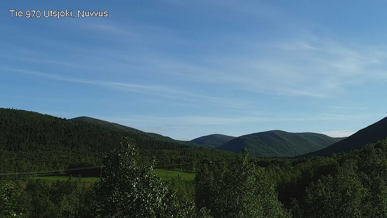 Weather Camera Image Väg 970 Utsjoki, Nuvvus, Utsjoki, Lappi