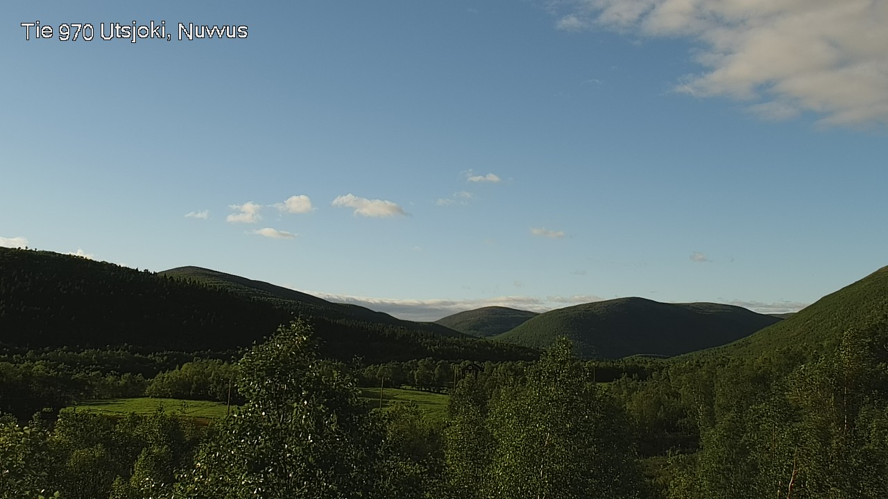 Weather Camera Image Väg 970 Utsjoki, Nuvvus, Utsjoki, Lappi