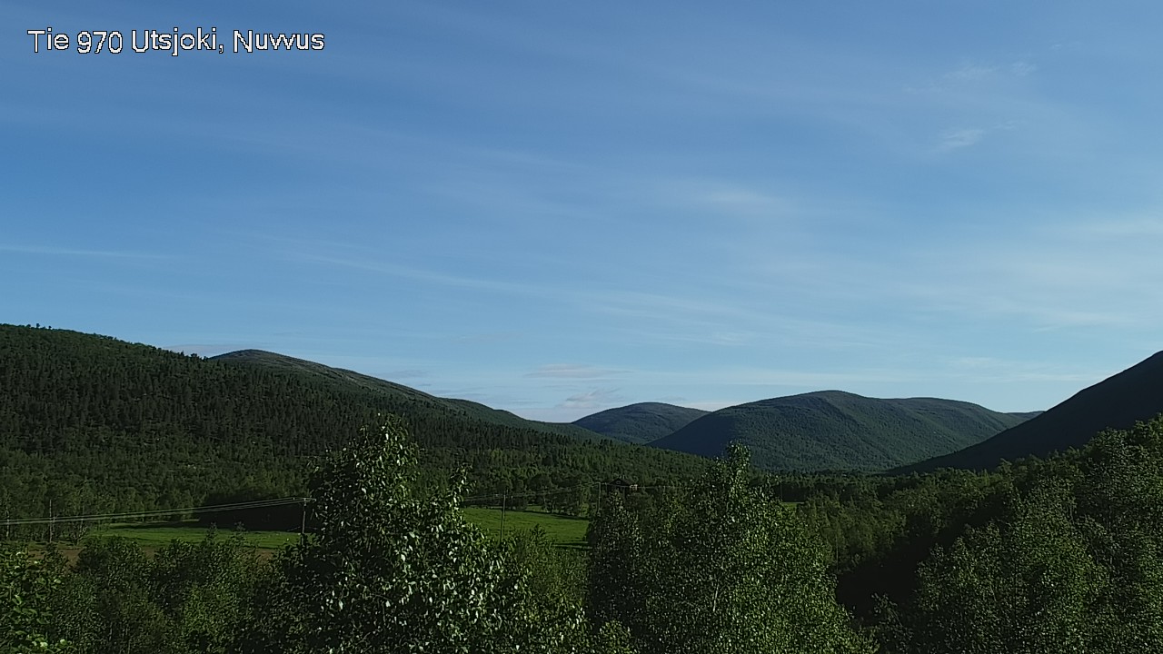 Weather Camera Image Väg 970 Utsjoki, Nuvvus, Utsjoki, Lappi