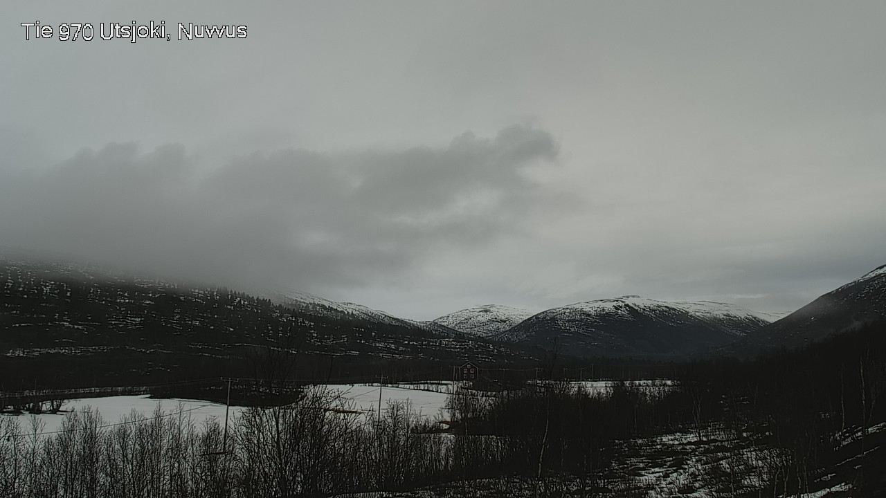 Weather Camera Image Väg 970 Utsjoki, Nuvvus, Utsjoki, Lappi