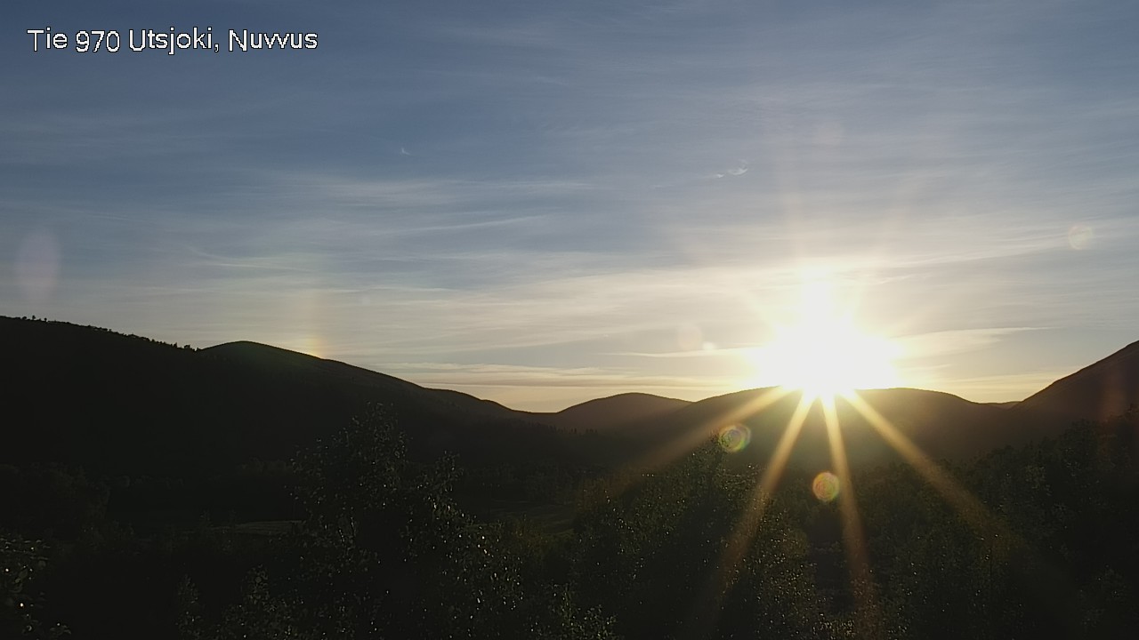 Weather Camera Image Väg 970 Utsjoki, Nuvvus, Utsjoki, Lappi