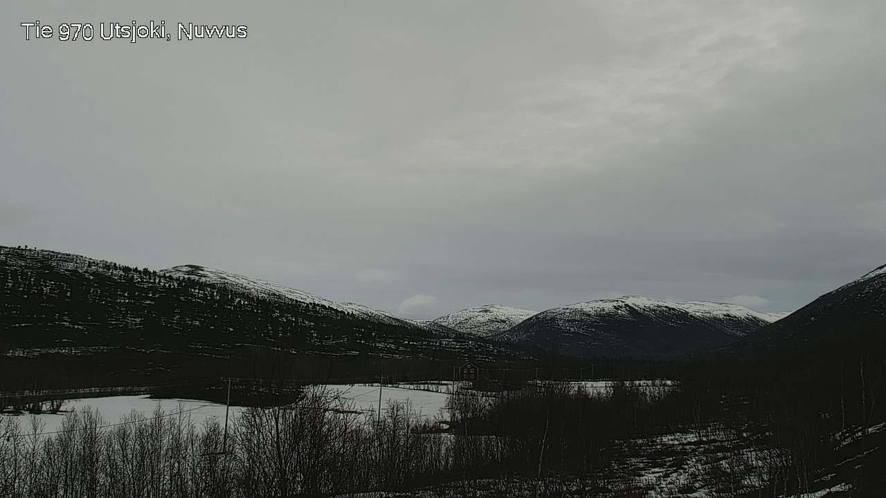 Weather Camera Image Väg 970 Utsjoki, Nuvvus, Utsjoki, Lappi