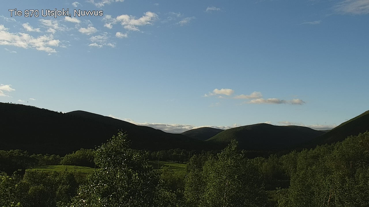 Weather Camera Image Väg 970 Utsjoki, Nuvvus, Utsjoki, Lappi