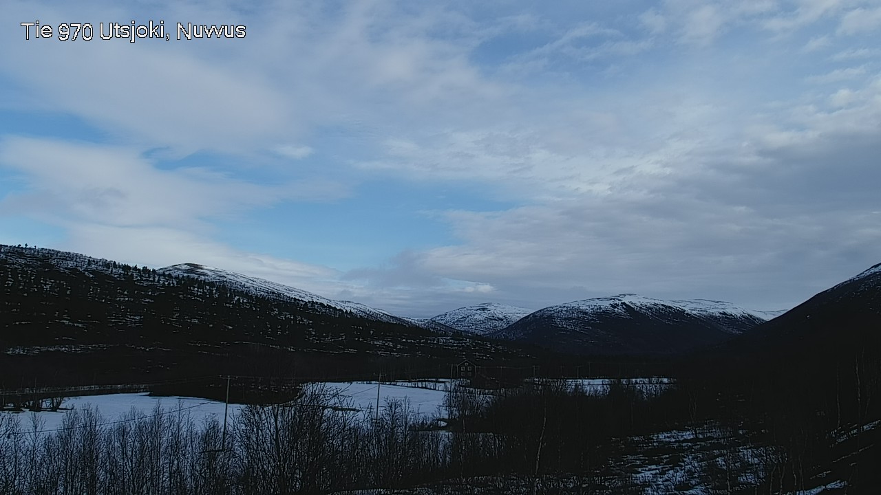 Weather Camera Image Väg 970 Utsjoki, Nuvvus, Utsjoki, Lappi