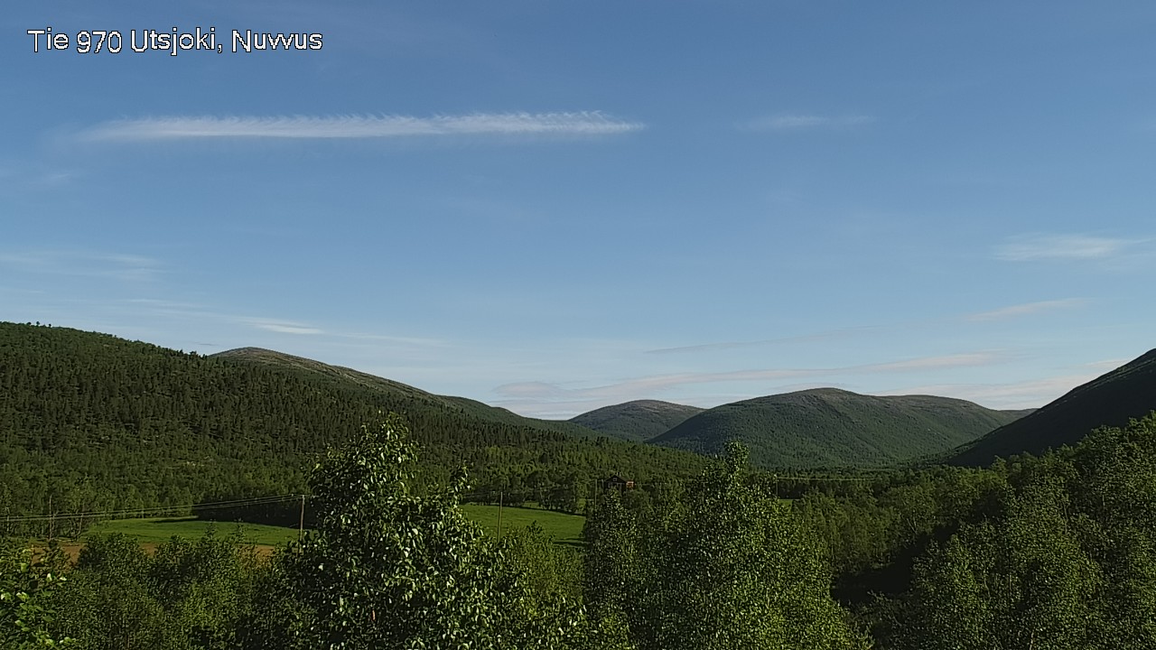 Weather Camera Image Väg 970 Utsjoki, Nuvvus, Utsjoki, Lappi