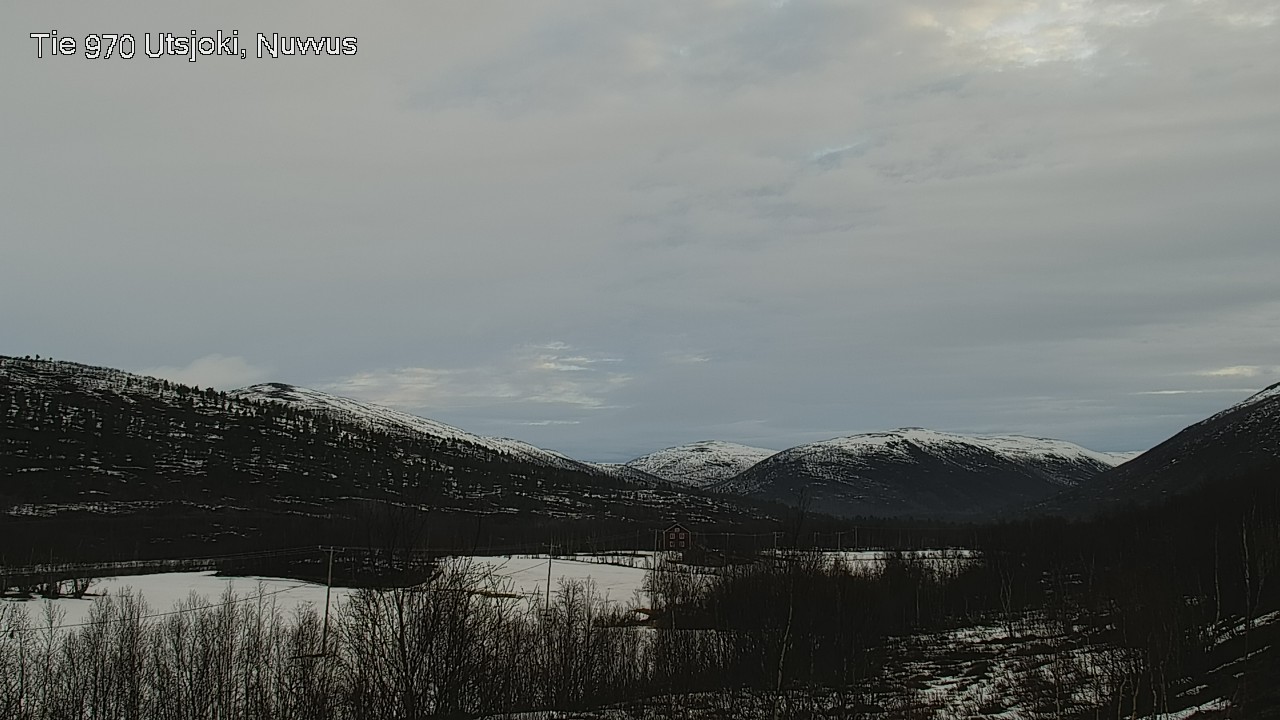 Weather Camera Image Väg 970 Utsjoki, Nuvvus, Utsjoki, Lappi