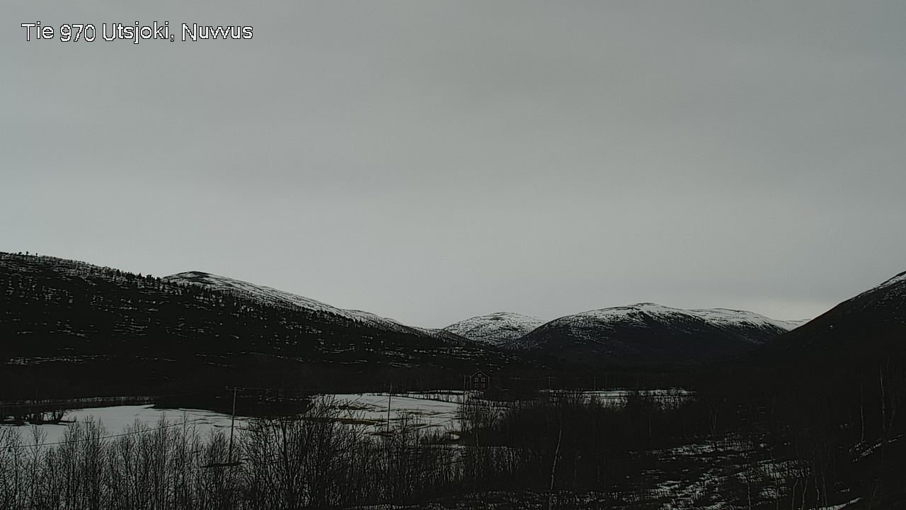 Weather Camera Image Väg 970 Utsjoki, Nuvvus, Utsjoki, Lappi