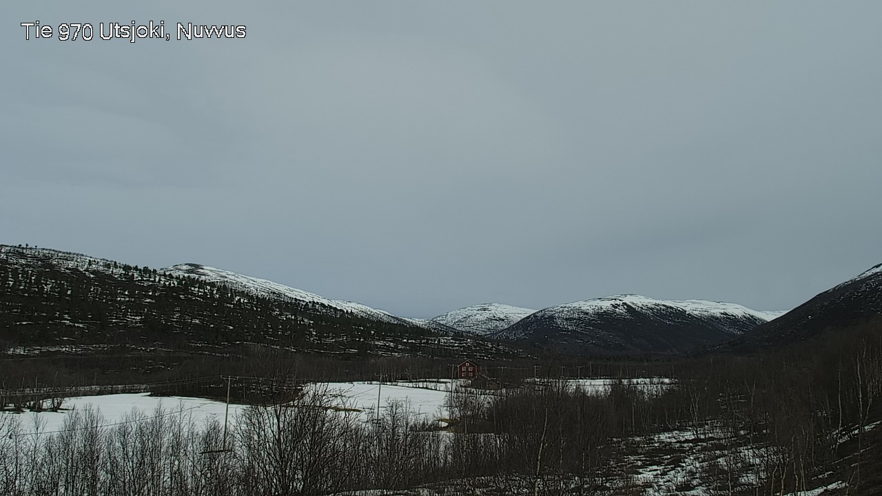 Weather Camera Image Väg 970 Utsjoki, Nuvvus, Utsjoki, Lappi