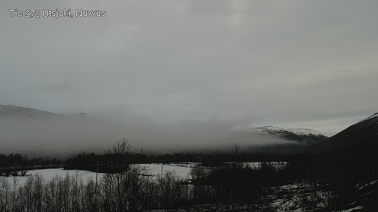 Weather Camera Image Väg 970 Utsjoki, Nuvvus, Utsjoki, Lappi