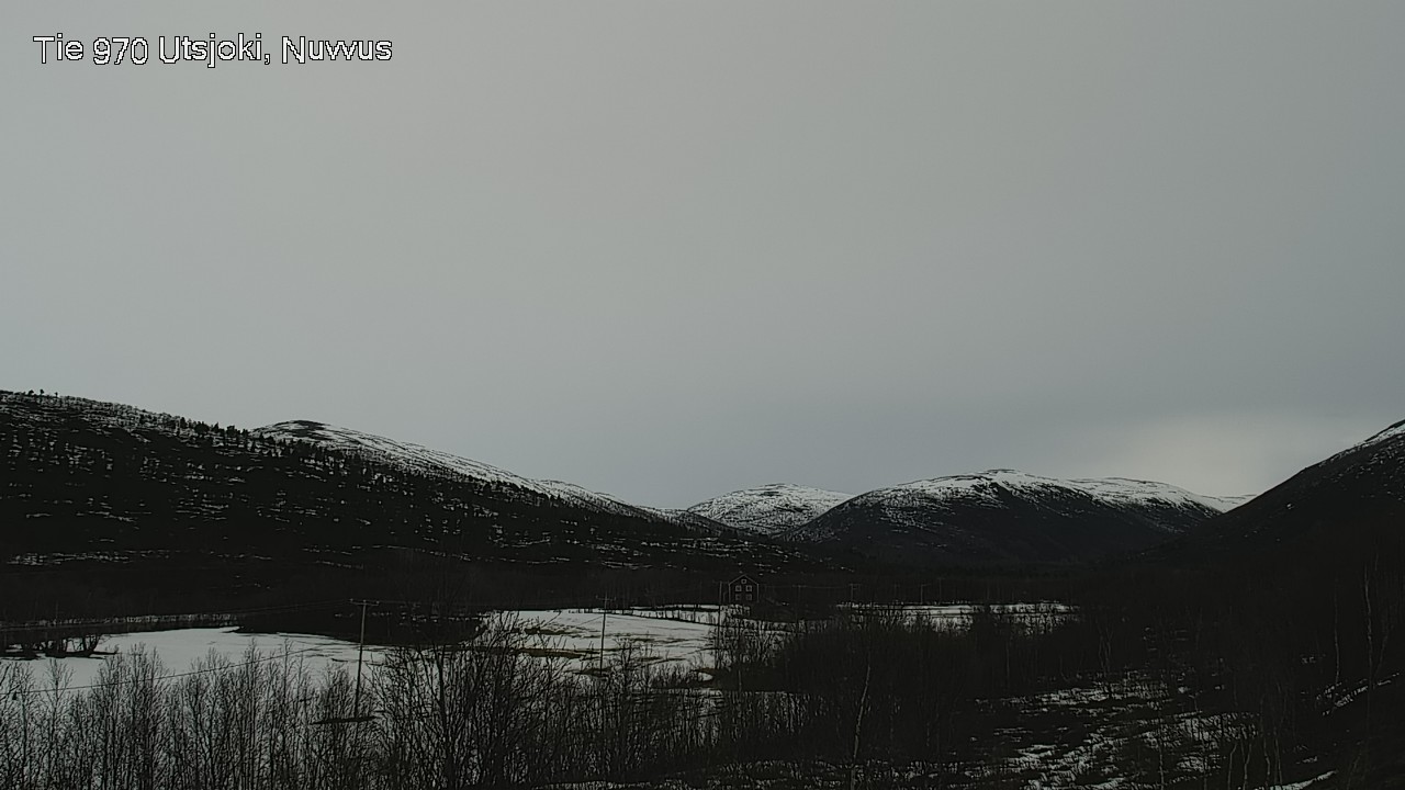 Weather Camera Image Väg 970 Utsjoki, Nuvvus, Utsjoki, Lappi