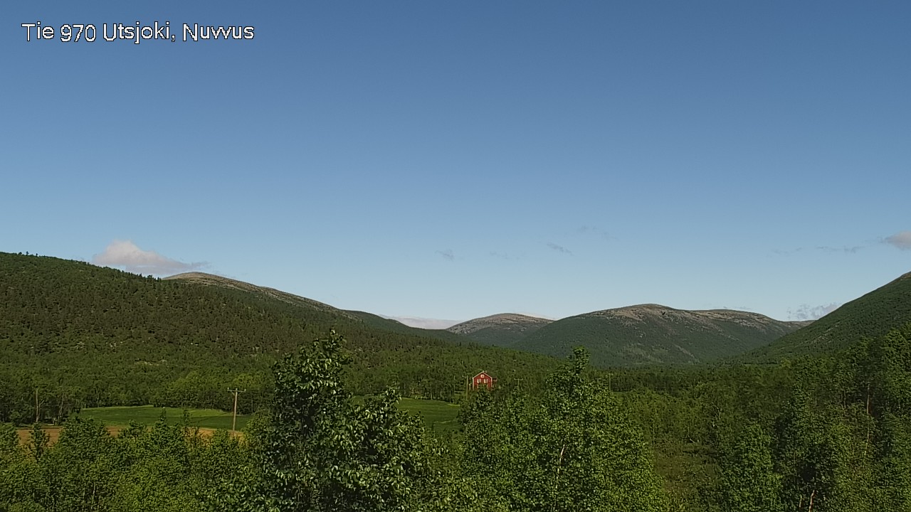 Weather Camera Image Väg 970 Utsjoki, Nuvvus, Utsjoki, Lappi