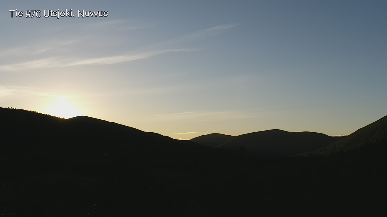 Weather Camera Image Väg 970 Utsjoki, Nuvvus, Utsjoki, Lappi