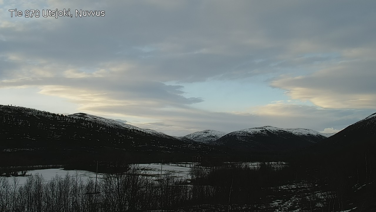 Weather Camera Image Väg 970 Utsjoki, Nuvvus, Utsjoki, Lappi