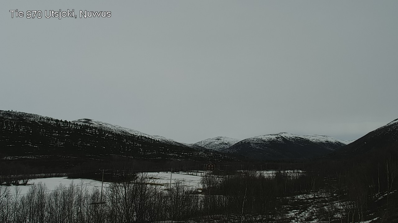 Weather Camera Image Väg 970 Utsjoki, Nuvvus, Utsjoki, Lappi