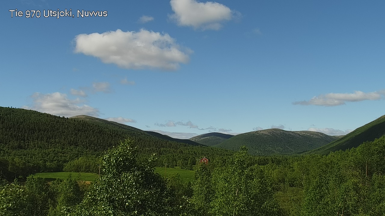 Weather Camera Image Väg 970 Utsjoki, Nuvvus, Utsjoki, Lappi
