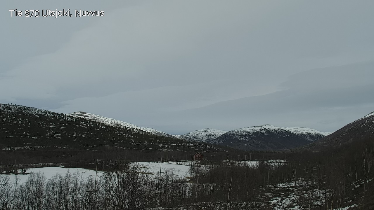 Weather Camera Image Väg 970 Utsjoki, Nuvvus, Utsjoki, Lappi