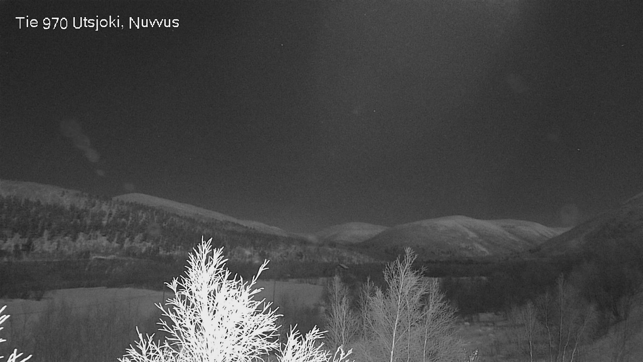 Weather Camera Image Väg 970 Utsjoki, Nuvvus, Utsjoki, Lappi