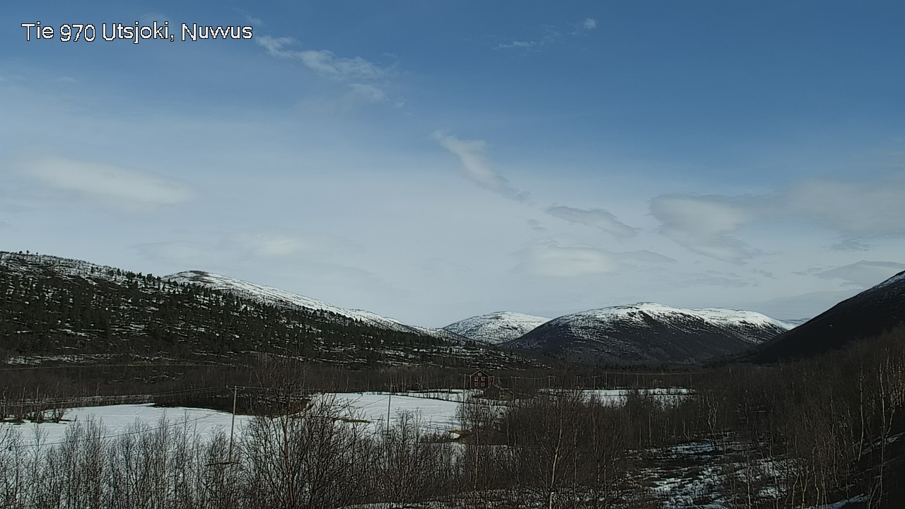 Weather Camera Image Väg 970 Utsjoki, Nuvvus, Utsjoki, Lappi